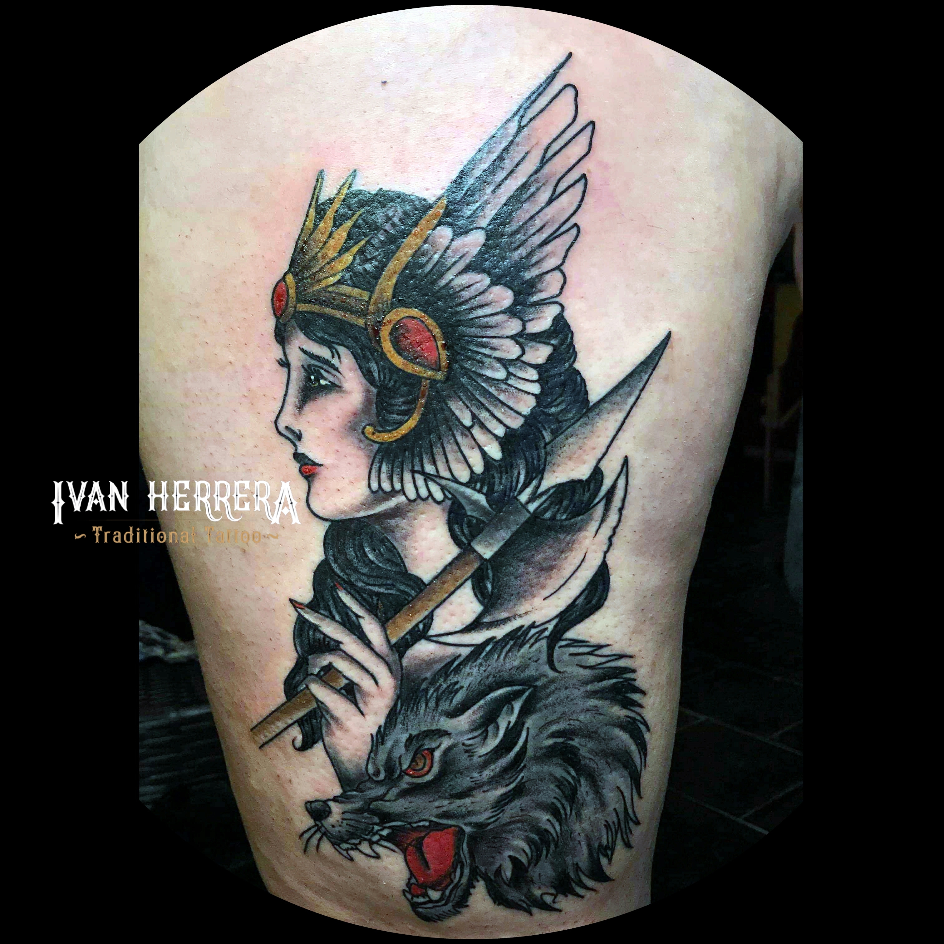 Ivan Herrera Classic Tattoo Berlin Warrior