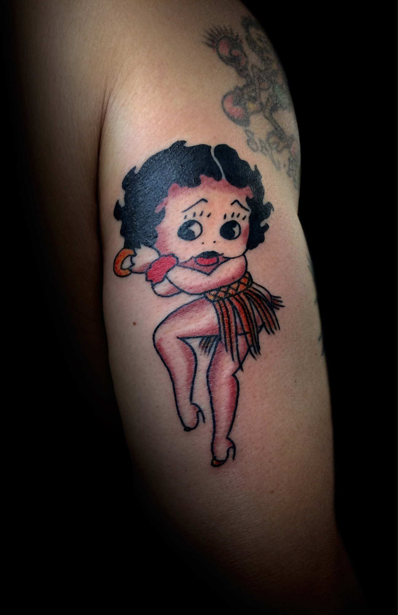 Ivan-Herrera-Tattoo-Berlin-Traditional-Classic-Betty-Boop