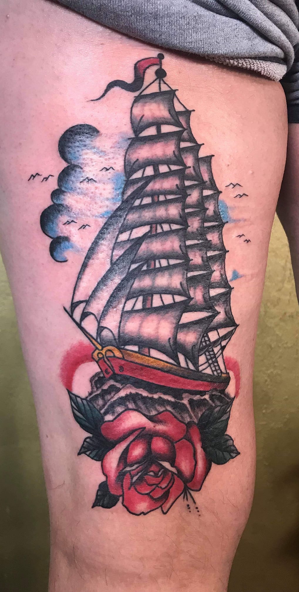 sailor-rose| Ivan Herrera Tattoo Berlin